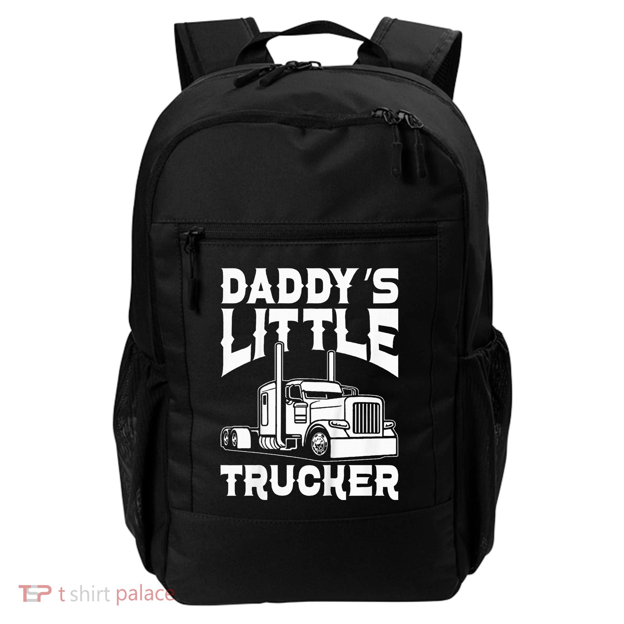 Semi Truck DaddyS Little Trucker Backpack