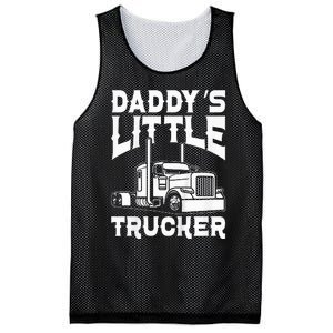 Semi Truck DaddyS Little Trucker Mesh Reversible Basketball Jersey Tank