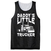 Semi Truck DaddyS Little Trucker Mesh Reversible Basketball Jersey Tank