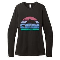 Save The Dolphin Endangered Species Gift Tee Womens CVC Long Sleeve Shirt