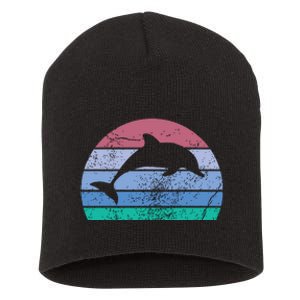 Save The Dolphin Endangered Species Gift Tee Short Acrylic Beanie