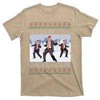 Santa Trump Dance Make Christmas Great Again Ugly Sweater T-Shirt