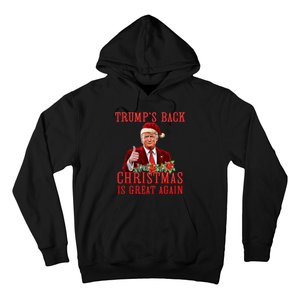 Santa Trump Dance Make Christmas Great Again Ugly Sweater Hoodie