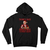 Santa Trump Dance Make Christmas Great Again Ugly Sweater Hoodie