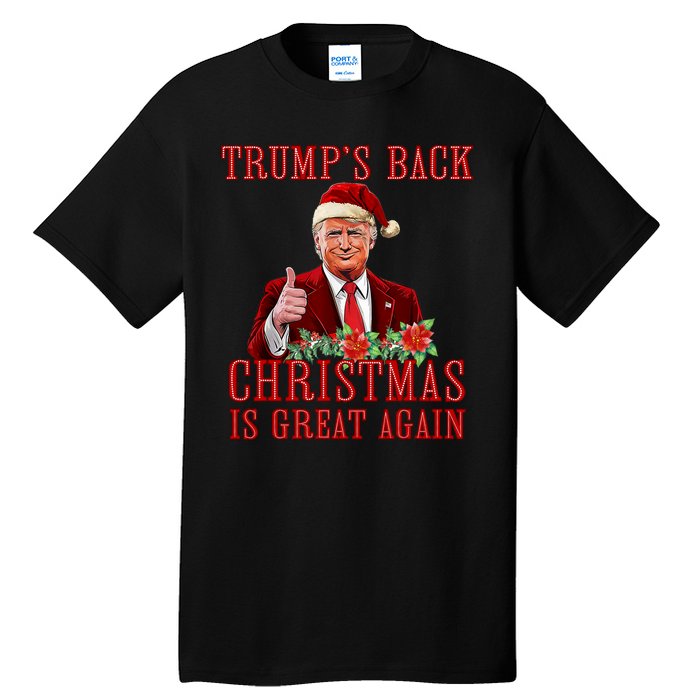 Santa Trump Dance Make Christmas Great Again Ugly Sweater Tall T-Shirt