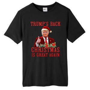 Santa Trump Dance Make Christmas Great Again Ugly Sweater Tall Fusion ChromaSoft Performance T-Shirt