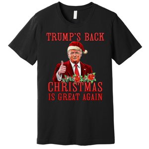 Santa Trump Dance Make Christmas Great Again Ugly Sweater Premium T-Shirt