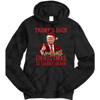 Santa Trump Dance Make Christmas Great Again Ugly Sweater Tie Dye Hoodie