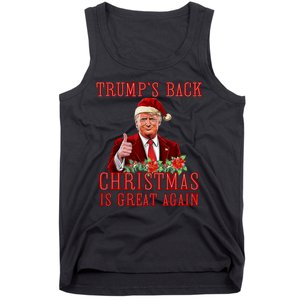 Santa Trump Dance Make Christmas Great Again Ugly Sweater Tank Top