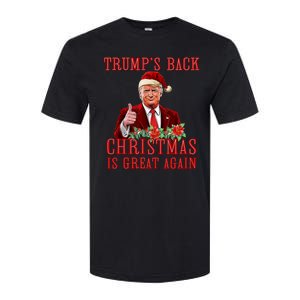 Santa Trump Dance Make Christmas Great Again Ugly Sweater Softstyle CVC T-Shirt