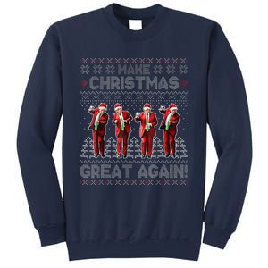 Santa Trump Dance Make Christmas Great Again Ugly Sweater Sweatshirt