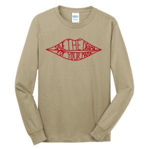 Save The Drama For Your Mama Retro 90s Tall Long Sleeve T-Shirt