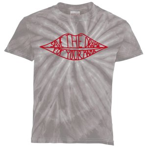 Save The Drama For Your Mama Retro 90s Kids Tie-Dye T-Shirt