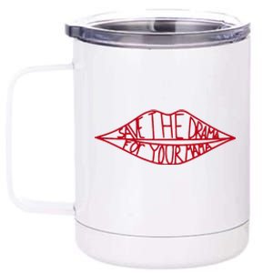 Save The Drama For Your Mama Retro 90s 12 oz Stainless Steel Tumbler Cup