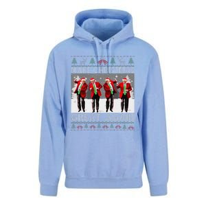 Santa Trump Dance Make Christmas Great Again Ugly Sweater Unisex Surf Hoodie