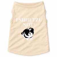 Shih Tzu Dog Owner Funny Gift I SHIH TZU NOT Doggie Tank