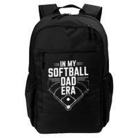 Softball Team Dad In My Softball Dad Era Softball Dad Pride Meaningful Gift Backpack