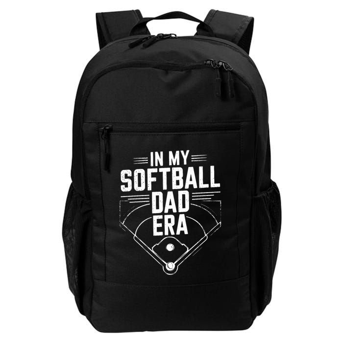 Softball Team Dad In My Softball Dad Era Softball Dad Pride Meaningful Gift Backpack
