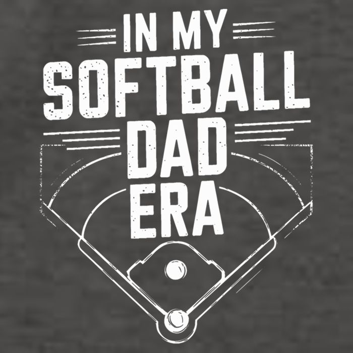 Softball Team Dad In My Softball Dad Era Softball Dad Pride Meaningful Gift Vector Backpack