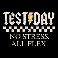 State Testing Day Motivation No Stress All Flex Drawstring Bag