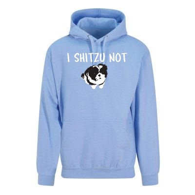 Shih Tzu Dog Owner Funny I Shitzu Not Unisex Surf Hoodie