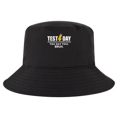 State Testing Day Motivation You Got This Bruh No Cap Cool Comfort Performance Bucket Hat
