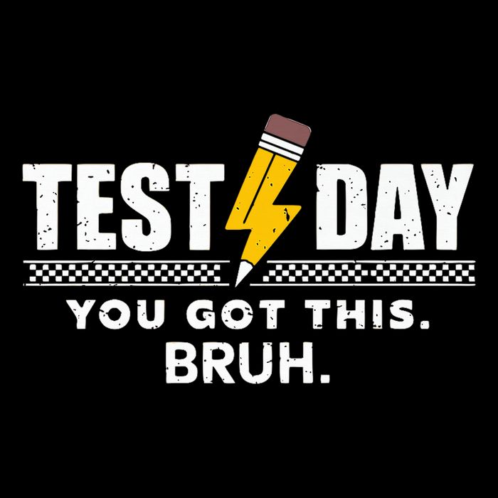 State Testing Day Motivation You Got This Bruh No Cap Drawstring Bag