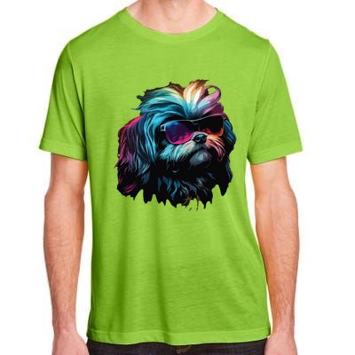 Shih Tzu Dogs Shih Tzus Adult ChromaSoft Performance T-Shirt