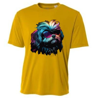 Shih Tzu Dogs Shih Tzus Cooling Performance Crew T-Shirt