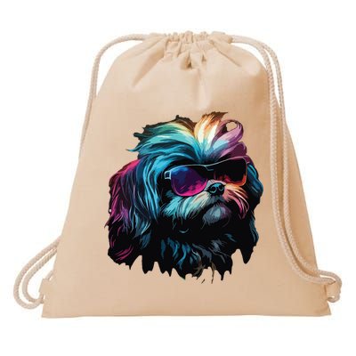Shih Tzu Dogs Shih Tzus Drawstring Bag