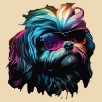 Shih Tzu Dogs Shih Tzus Drawstring Bag