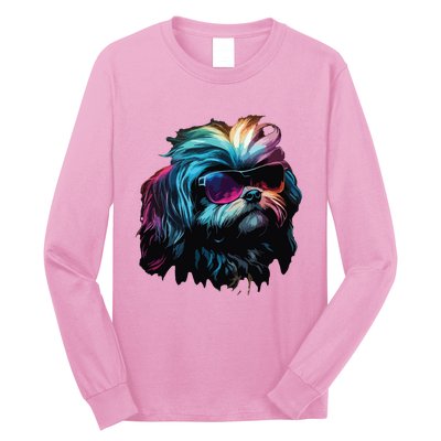 Shih Tzu Dogs Shih Tzus Long Sleeve Shirt