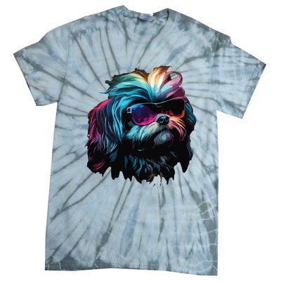 Shih Tzu Dogs Shih Tzus Tie-Dye T-Shirt