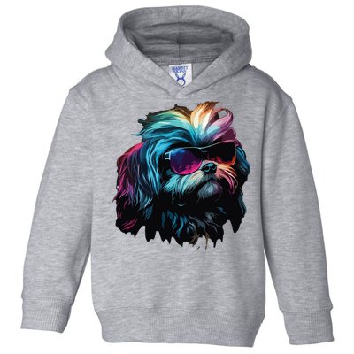 Shih Tzu Dogs Shih Tzus Toddler Hoodie
