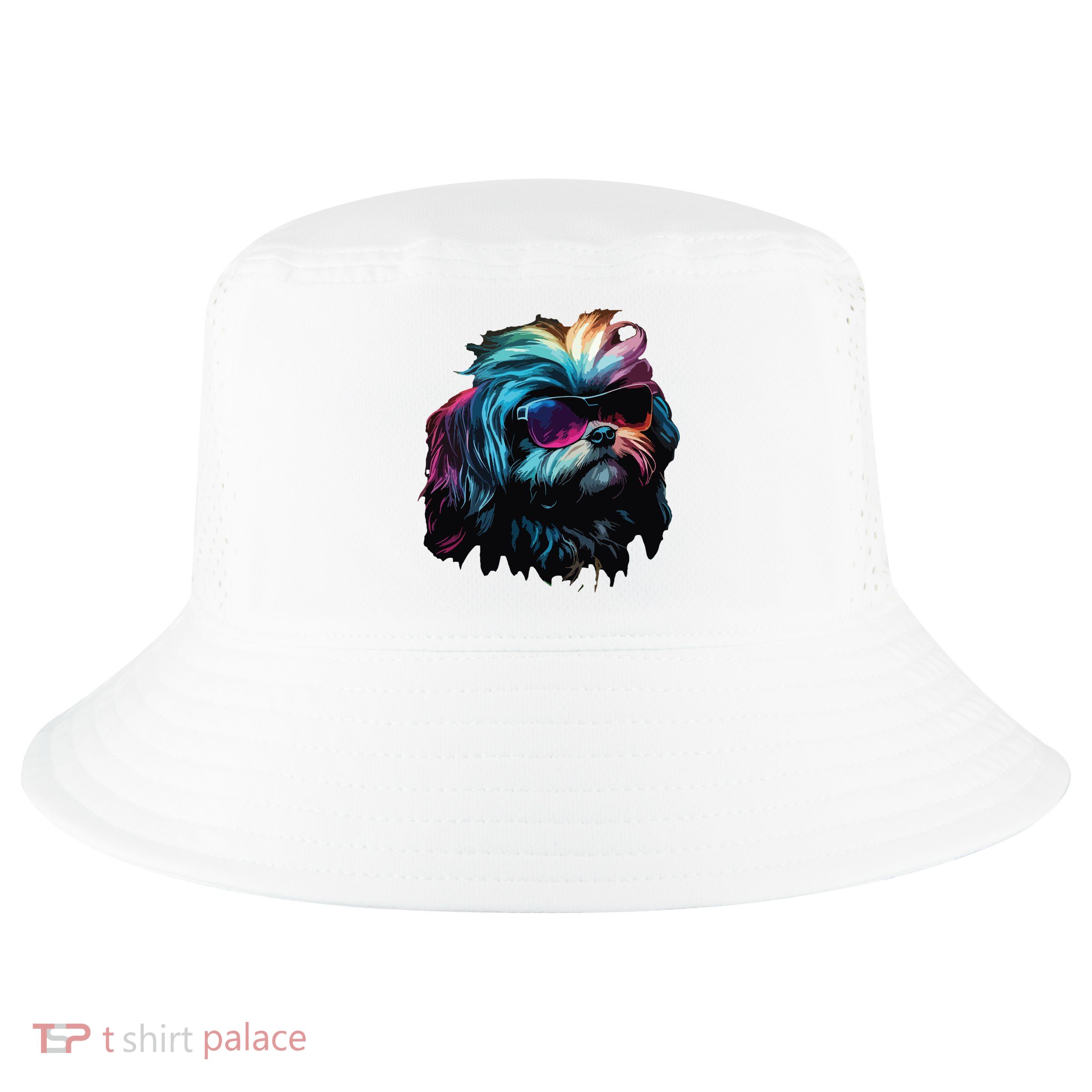 Shih Tzu Dogs Shih Tzus Cool Comfort Performance Bucket Hat