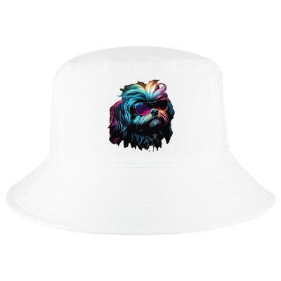 Shih Tzu Dogs Shih Tzus Cool Comfort Performance Bucket Hat