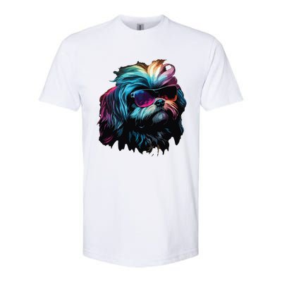 Shih Tzu Dogs Shih Tzus Softstyle CVC T-Shirt