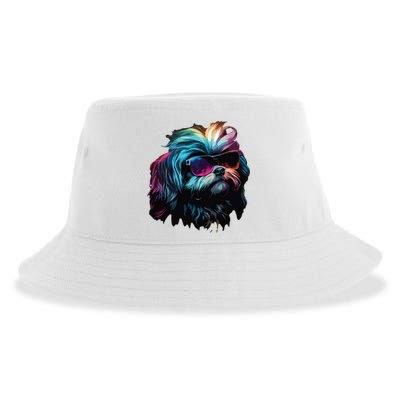 Shih Tzu Dogs Shih Tzus Sustainable Bucket Hat