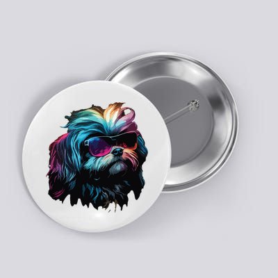 Shih Tzu Dogs Shih Tzus Button