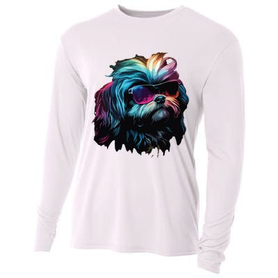 Shih Tzu Dogs Shih Tzus Cooling Performance Long Sleeve Crew