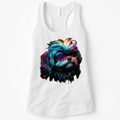 Shih Tzu Dogs Shih Tzus Womens Tank Top