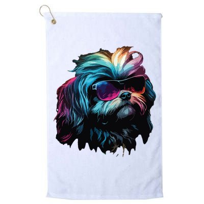 Shih Tzu Dogs Shih Tzus Golf Towel
