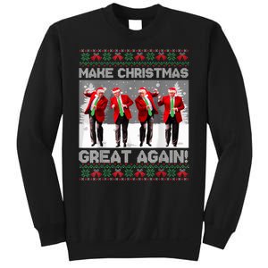 Santa Trump Dance Make Christmas Great Again Ugly Sweater Sweatshirt