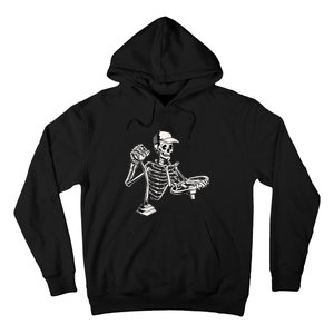 Skeleton Truck Driver Funny Big Trucking Trucker Hoodie