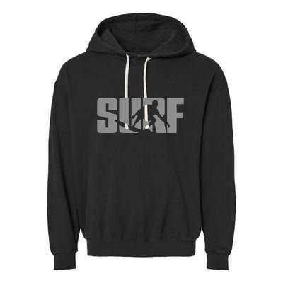 Surfing Themed Design For Surfer Surfing Garment-Dyed Fleece Hoodie