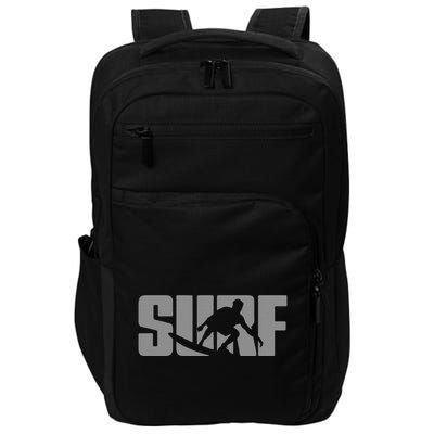 Surfing Themed Design For Surfer Surfing Impact Tech Backpack