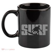 Surfing Themed Design For Surfer Surfing 11oz C Handle Ceramic Mug