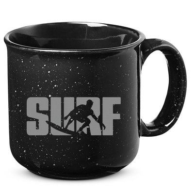 Surfing Themed Design For Surfer Surfing 15oz Campfire Ceramic Mug
