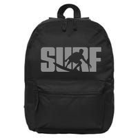 Surfing Themed Design For Surfer Surfing 16 in Basic Backpack