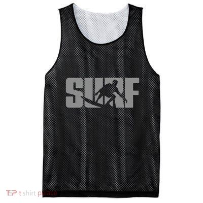 Surfing Themed Design For Surfer Surfing Mesh Reversible Basketball Jersey Tank